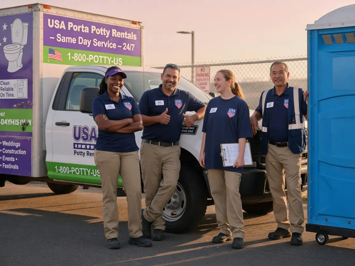 Porta Potty Rental company in Wilmington, CA